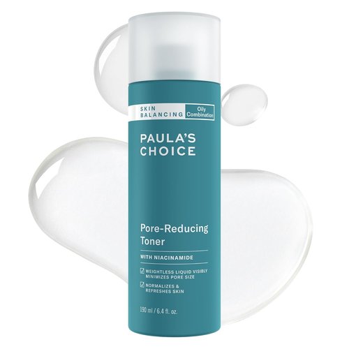 Paula's Choice SKIN BALANCING Toner - Pore-Reducing Formula with Niacinamide for Oily & Combination Skin | Hydrates & Controls Shine