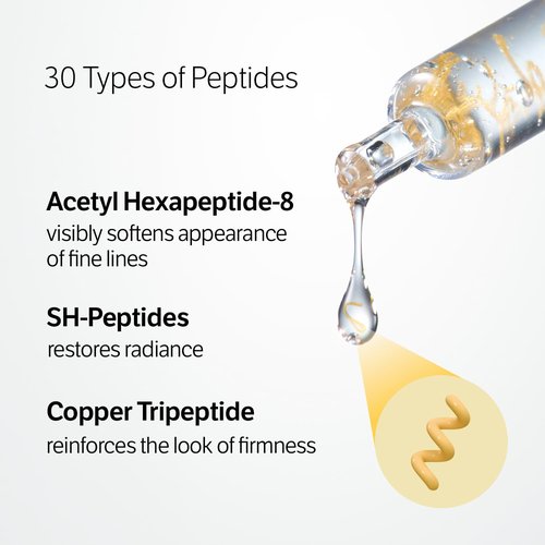 SUNGBOON EDITOR Collagen Silk Peptide Intensive Ampoule | Copper Peptides Serum for Face with Collagen & Multi Peptides | Hydrating Korean Skincare Facial Serum for Smooth-Looking Skin | 1.35 Fl Oz