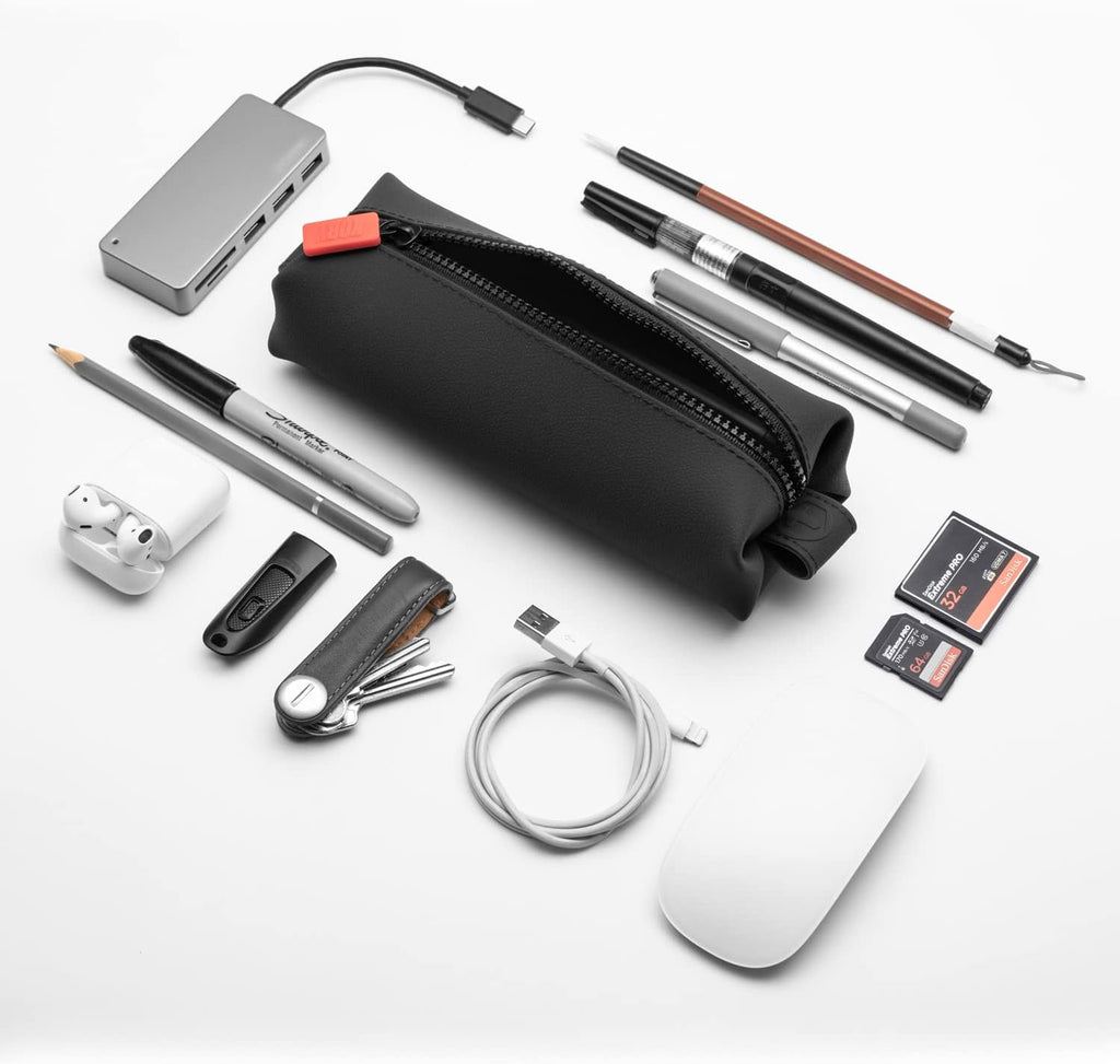 TOOLETRIES Koby Mini Kit - Silicone Toiletry Organizer with Heavy-Duty Zipper | Leak-Resistant & Easy to Clean - Charcoal
