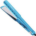 7MAGIC Nano Titanium Wide Flat Iron - Fast Heating 15s for Thick Hair | Smooth & Sleek Results, Blue