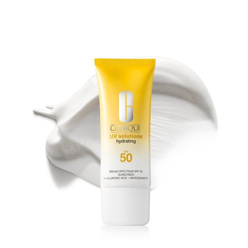 Clinique UV Solutions Sunscreen SPF 50 - Broad Spectrum Protection with Antioxidants | Mattifying & Hydrating | 1.3 Fl Oz