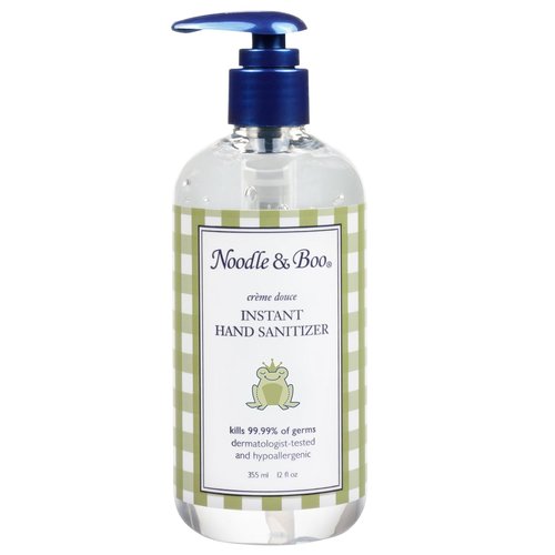 Noodle & Boo Instant Hand Sanitizer - Gentle Formula for Effective Germ Protection | 12 Fl Oz
