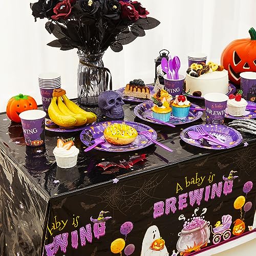 Halloween Baby Shower Decorations Party Supplies 278 Pcs Baby Is Brewing Theme