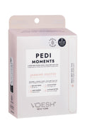 VOESH Pedi Moments, Two Sets of Pedi in a Box 4 Step + a Nail File, Jasmine Soothe, Spa Pedicure Kits, Nail Kit, At Home Pedicure Supplies, Self-Care Kit