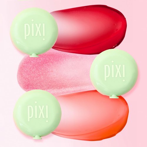 Pixi Beauty LipMask | Tinted Hydrating and Moisturizing Lip Balm Jelly |Lip Gloss Infused with Camellia, Jojoba and Pomegranate | Amore |0.3 fl.oz / 8 g