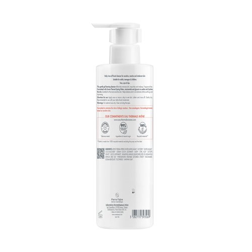 Avène Tolerance Daily Foaming Facial Cleanser, For All Skin Types Including Sensitive, Reactive Skin, Glycerin & Niacinamide Daily Use Face Wash, Fragrance-Free, Dermatologist Tested, Non-Comedogenic