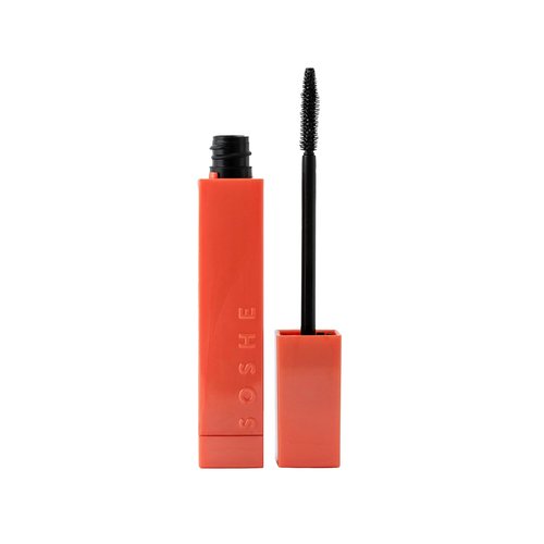 SOSHE Beauty Peptide Lengthening Mascara - Smudge Resistant & Flake-Free | Vegan, Cruelty-Free, Safe for Contact Lens Wearers