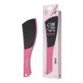 F3 Systems S-Line Emery Foot File(Hot Pink), Colossal Double-Sided Pedicure Tool, Effective for Cracked Heel, Ergonomic Design for Easy Grip