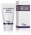 Dinur Cosmetics Chinchilla Eye & Throat Cream Reduces Fine Lines Wrinkles Puffy Eyes & Under Eye Dark Circles Penetrates Delicate Skin for Men & Women 1.7 oz. 50 ml