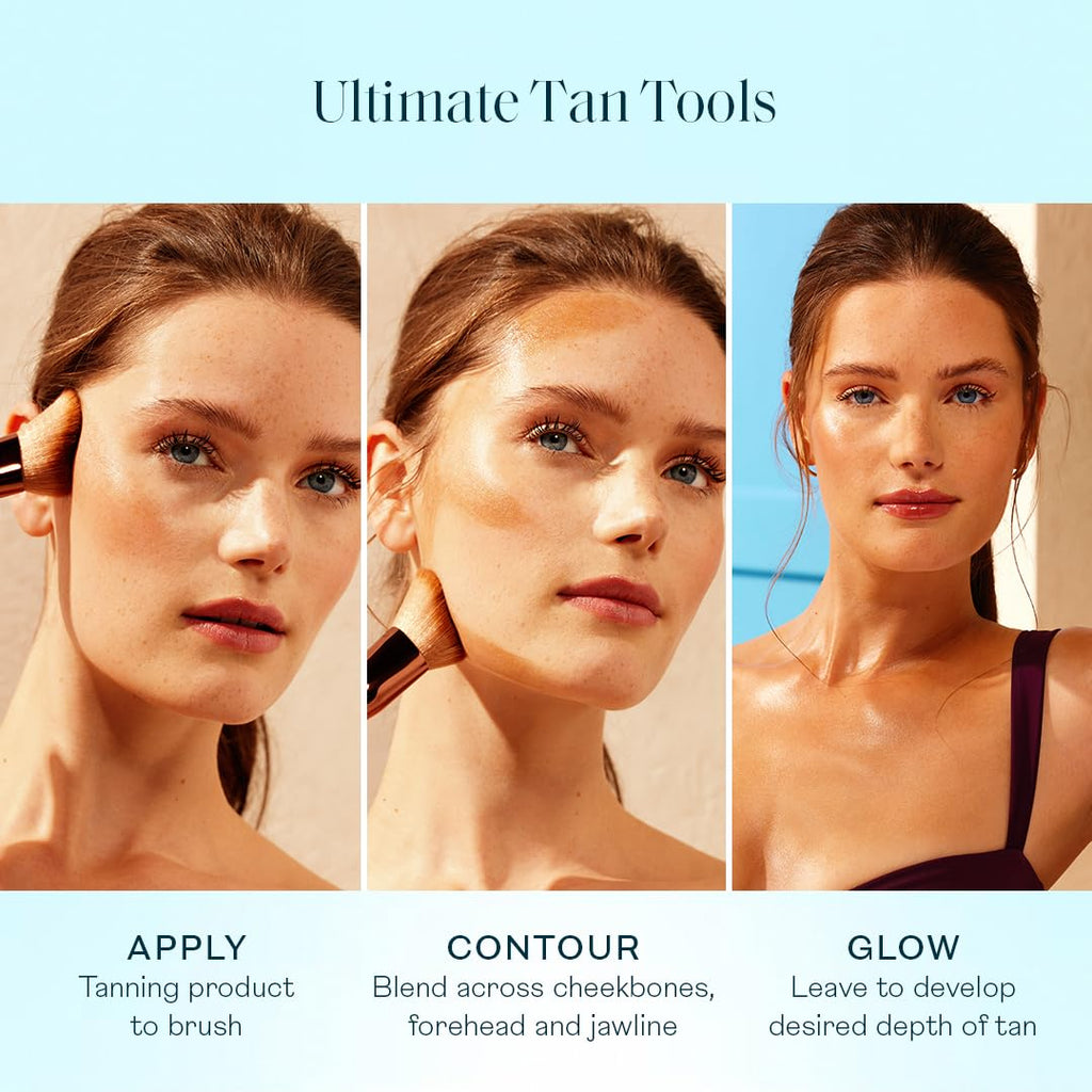 St.Tropez Flawless Tan Face Brush - Achieve a Perfect Glow | 1 Count