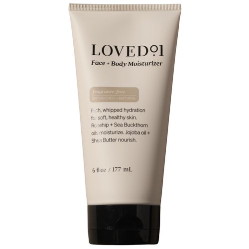 Loved01 Face & Body Moisturizer, John Legend Skincare, Fragrance-Free, Daily Hydrating Cream, Deeply-Moisturizing & Non-Greasy Formula with Shea Butter, Unscented, 1-Pack, 6 oz
