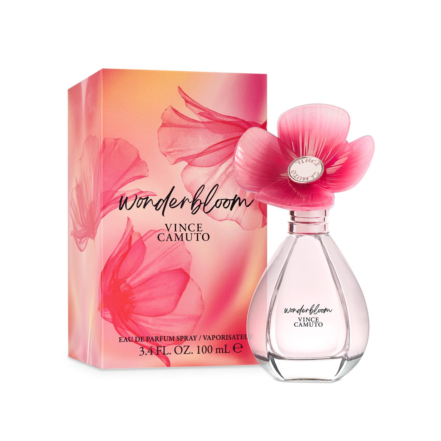 Vince Camuto Wonderbloom Eau De Parfum - Floral Women's Perfume with White Freesia & Sandalwood