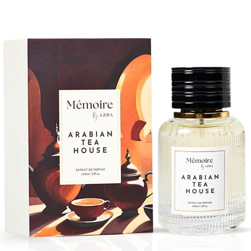Azha | Memoire Collection Baklava Extrait de Parfum Spray - 100ml (3.4 oz) | Arabian Tea House & Oasis Mist
