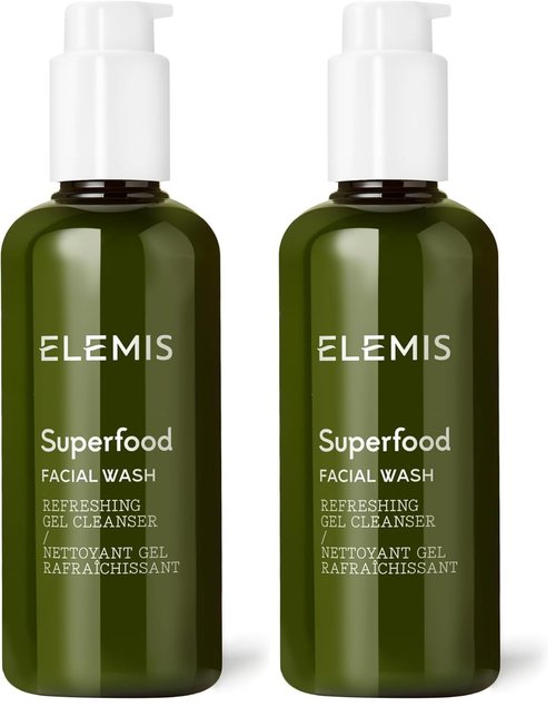 ELEMIS Superfood Facial Wash - Revitalizing Prebiotic Gel Cleanser for Fresh, Glowing Skin