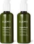 ELEMIS Superfood Facial Wash - Revitalizing Prebiotic Gel Cleanser for Fresh, Glowing Skin