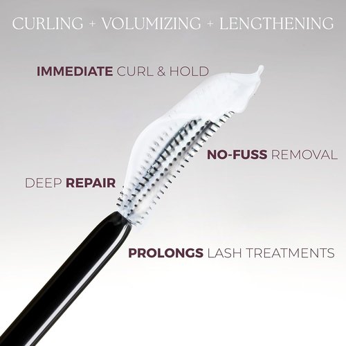 Blinc Curling Lash Primer - Dual-Action Formula for Long-Lasting Curl & Lift | Nourishing with Castor Oil & Shea Butter | Vegan 7ML