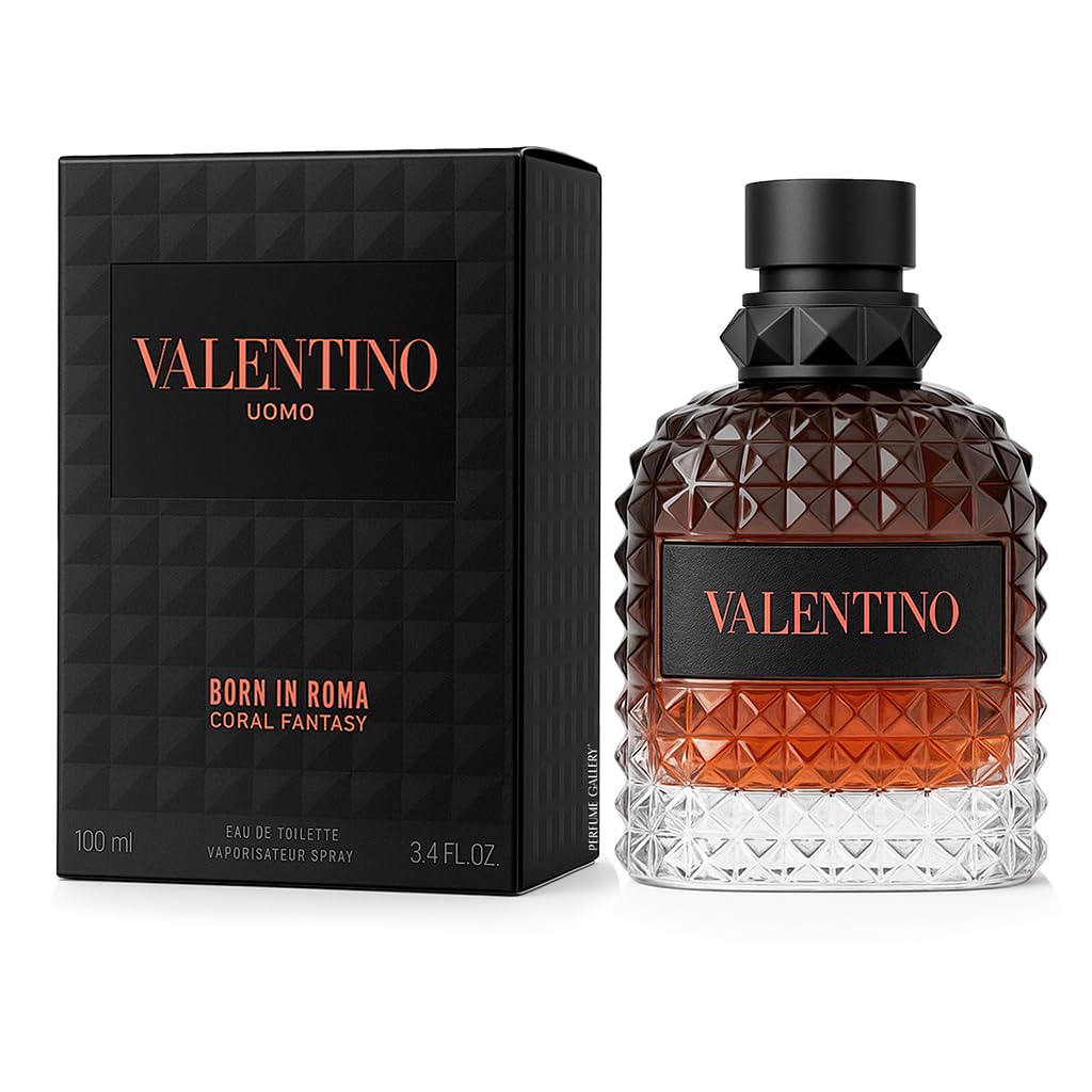 Valentino Uomo - Born in Roma Coral Fantasy Eau de Toilette Spray for Men | 3.4 oz Fragrance