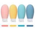 TSA Approved Toiletry Kit Travel Bottles Set, 4 Pack, 3.4 fl oz,