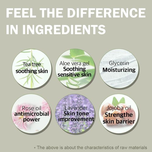 The Aroma Shop USDA Certified Organic Tea Tree Acne Mist – Natural Face & Body Spray for Acne-Prone Skin, Tea Tree Oil, 3.38 fl oz