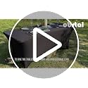 Stretch Spandex Table Cover for Folding Tables - Dark Purple, 6 Ft, 2 Pack