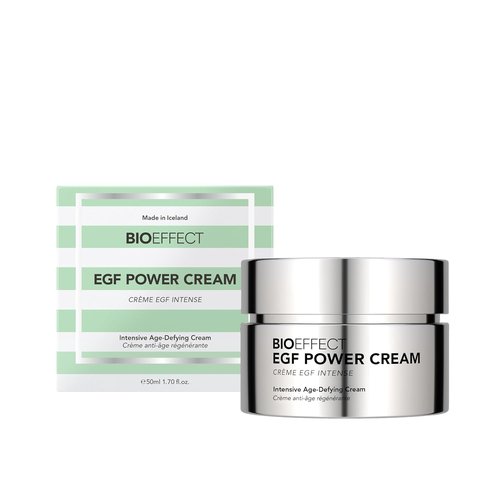 BIOEFFECT EGF Power Cream - Advanced Age-Defying Face & Neck Cream with Hyaluronic Acid & Niacinamide | 50 mL / 1.69 oz