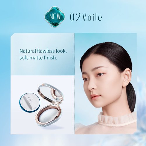 FLORASIS Flawless Jade Breathable Pressed Powder (02 Voile)