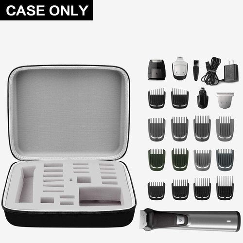 Philips Norelco Multigroom Series 7000 & 5000 | Grooming Kit Storage Case for Trimmer & Accessories