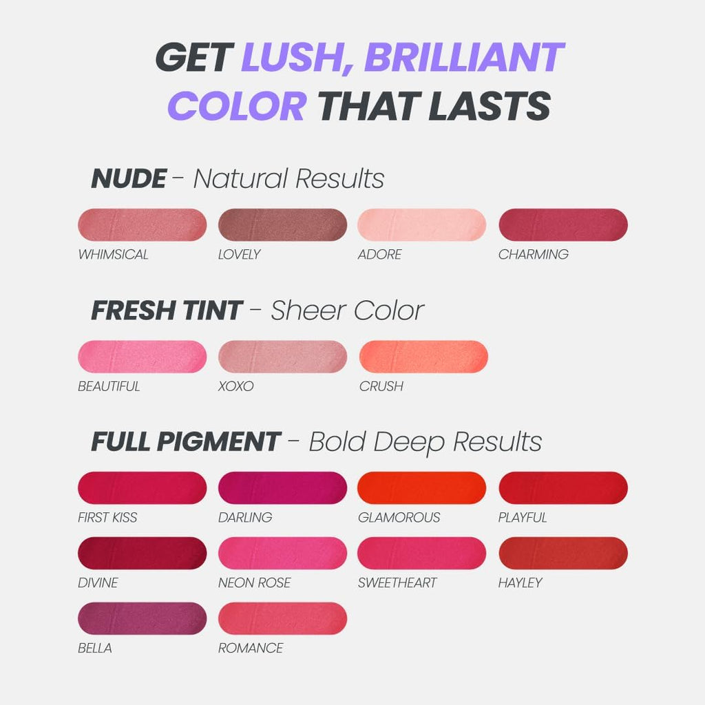 Wonderskin Wonder Blading Lip Stain Masque - Long-Lasting, Waterproof Pink Tint for Matte Finish