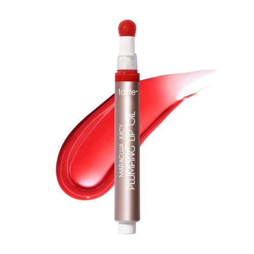 Tarte Maracuja Juicy Plumping Lip Oil - Hydrating Lip Plumper Gloss with Hyaluronic Acid & Vitamin E