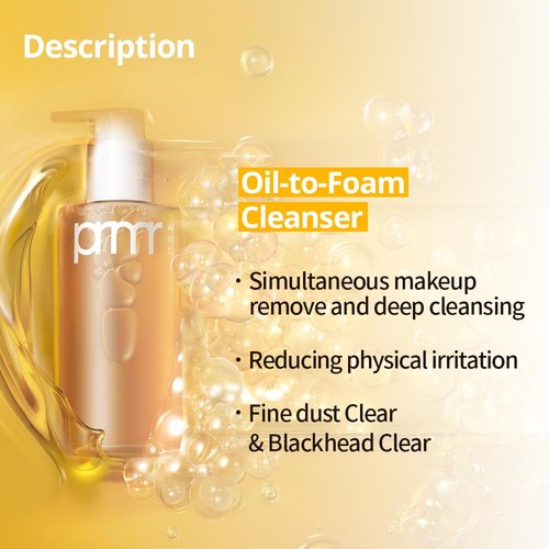 PRIMERA Self Care Kit - Oil to Foam Cleanser (200ml) & Vitatinol Serum (1 EA) | Korean Deep Cleansing & Hydration Gift Set