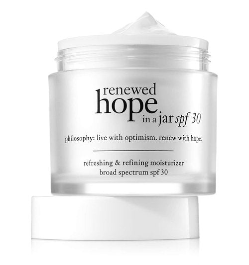 Philosophy Renewed Hope In A Jar - Moisturizer with SPF 30 - 2 oz for Radiant Skin
