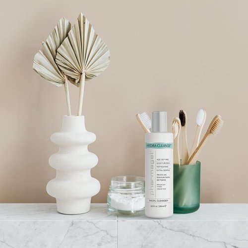 Pharmagel Hydra Cleanse Facial Cleanser - Rinseable, Hydrating & Age-Defying | 3 fl. oz.