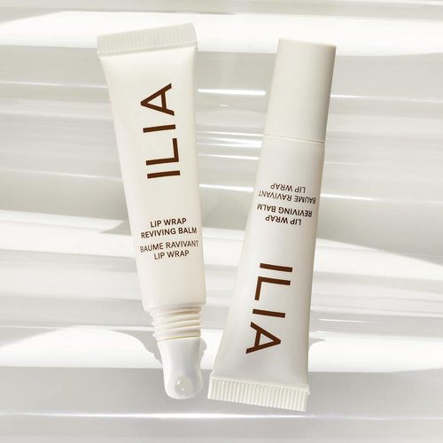 ILIA - Lip Wrap Reviving Balm | Hydrate, Smooth, Plump | Hyaluronic Acid & Sea Succulent | Vegan, Non-Toxic (Lucid, 0.23 fl oz | 7 ml)