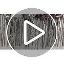 Macaron Pink Gold Fringe Garland Banner 30ft Party Streamers - 3 Pack