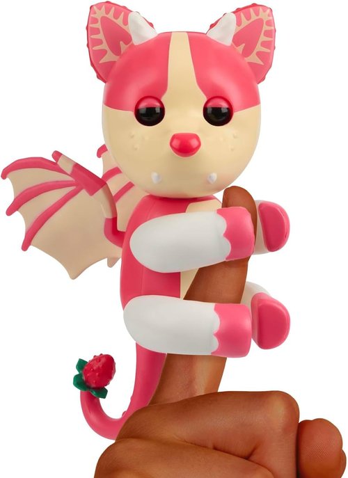Adopt Me! | Fingerlings Strawberry Shortcake Bat Dragon - Legendary Interactive Pet with 40+ Sounds (Ages 5+)
