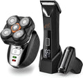 OTY Kit Head Shaver & Body Trimmer - Waterproof 8-in-1 Grooming Kit for Men | Complete Bald Grooming Solution