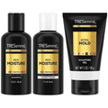 TRESemmé Travel Hair Care Set - Rich Moisture Shampoo, Conditioner & Alcohol-Free Gel | 3-Piece Set