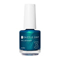 Dazzle Dry Nail Lacquer (Step 3) - Speed Boat - An aquamarine mermaid blue. Full coverage metallic. (0.5 fl oz)