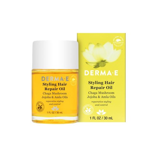 Derma E Hair Repair Oil - Nourishing Treatment for All Hair Types | 1 oz