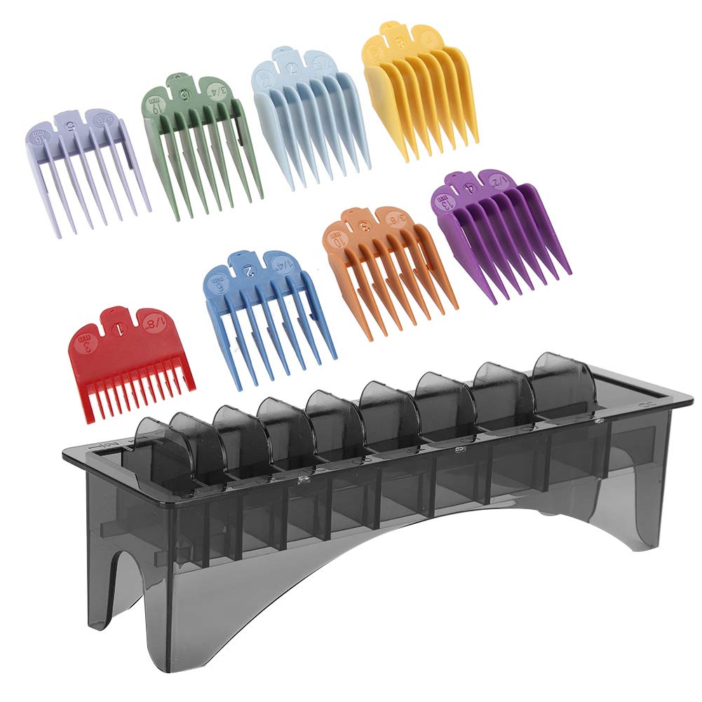 Watris Veiyi Clipper Guard Holder - Professional Case for Universal Hair Clippers & Combs