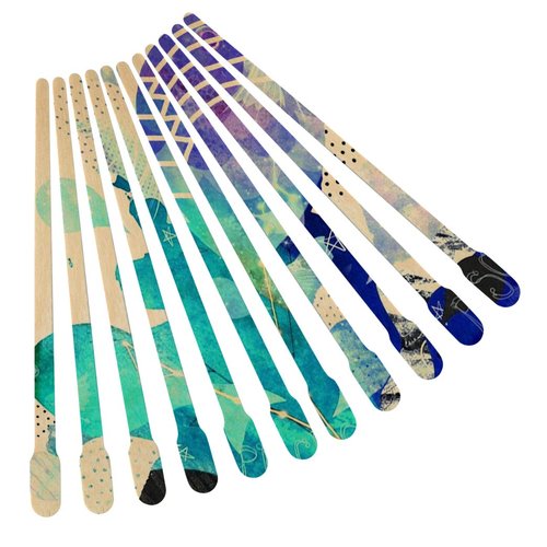 1000pcs Wax Wood Sticks, Waxing Applicators for Hair, Body, Eyebrow and Nose Removal