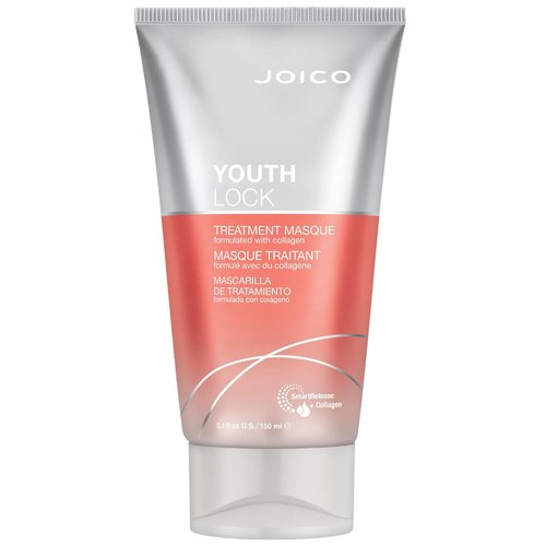 Joico YouthLock Treatment Masque - Nourishing Collagen Formula | Reduces Frizz & Hair Fall | Boosts Shine