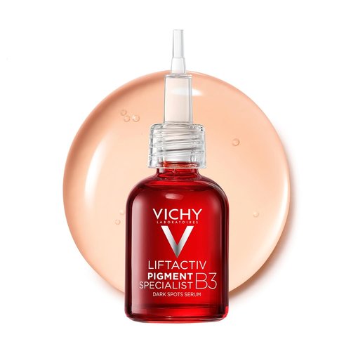 Vichy LiftActiv B3 Serum - 5% Niacinamide & Peptides for Dark Spot Fading | Alcohol-Free, 30ml