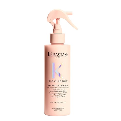 Kerastase Gloss Absolu Anti-Frizz Glaze Milk - Hydrates, Detangles & Smooths Long Hair | Heat & Humidity Protection