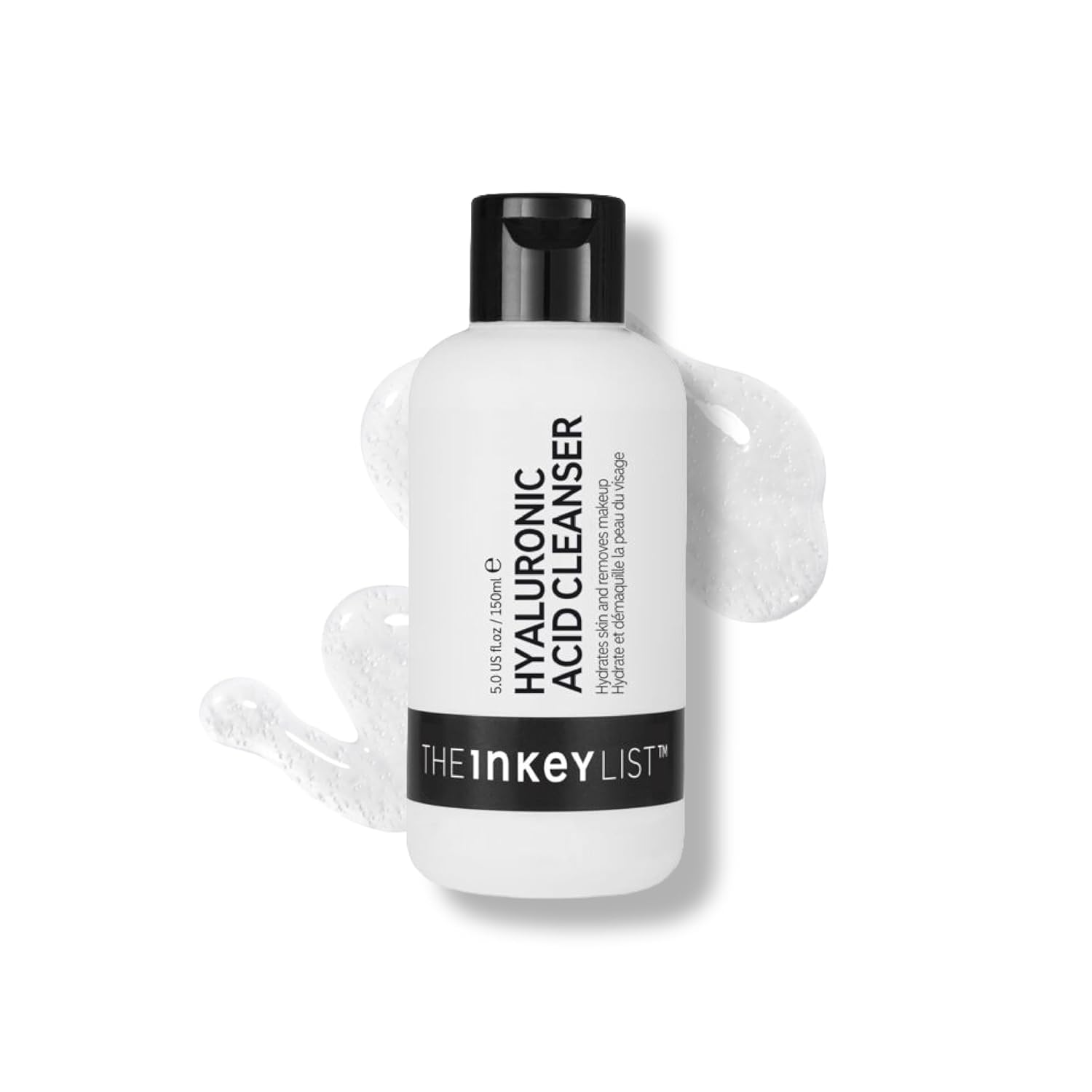 The INKEY List Hyaluronic Acid Cleanser - Daily Hydrating Face Cleanser for All Skin Types | 5 fl oz