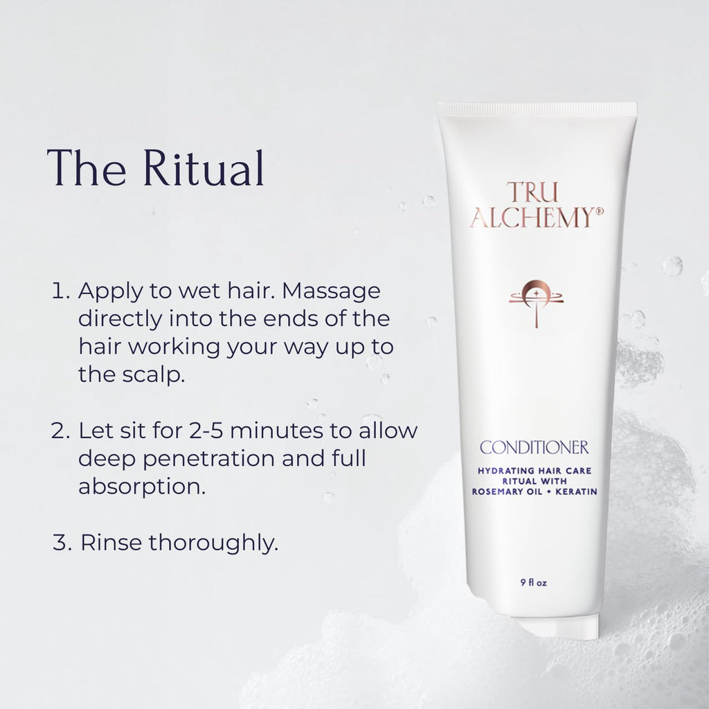 Tru Alchemy Hair Conditioner - Sulfate-Free Formula for Damaged & Dry Hair - 9 Fl Oz | Hydrate & Restore