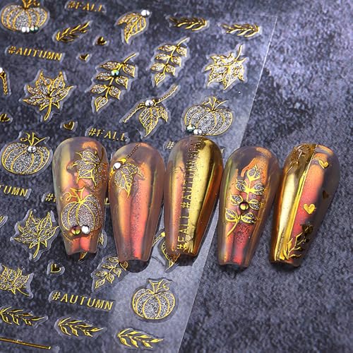 Halloween Spider Web Nail Stickers with Rhinestones - Black, Gold, Silver, Rainbow - 5 Sheets with Variation 281