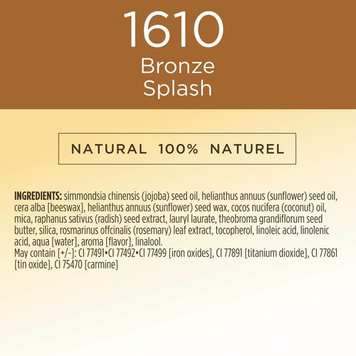 Burts Bees Bronzer Stick - 100% Natural All Aglow in Bronze Splash | 0.3 Ounce