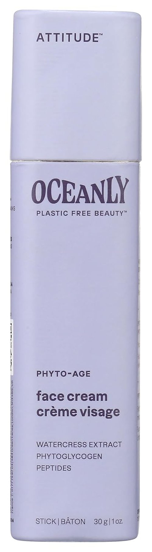 Oceanly Face Cream - Phyto Age Formula for Youthful Skin | 1 Ounce