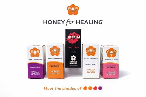 Manuka Honey Lip Balm 15+ UMF - Ultra-Hydrating Beeswax & Coconut Oil Formula | Eco-Friendly Tube | 0.25 oz / 7 g